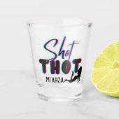 Shot Thot | Funny | Kekse Schnapsglas (Vorderseite)
