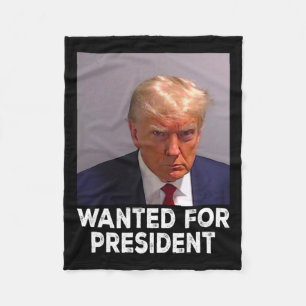 Shot Trump Wollte für Präsident 2024 Fleecedecke