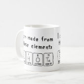 Shota Periodenname Tasse (Vorderseite Links)