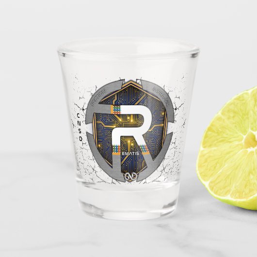 SHOTGLAS REMATIS 2025 SCHNAPSGLAS (Vorderseite)