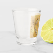 Shotglas zum 50. Hochzeitstag Schnapsglas (Links)