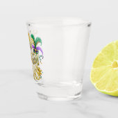 Shotglass "Happy Mardi Gras" Schnapsglas (Rechts)