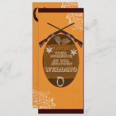 ShotGun Hochzeitseinladung Einladung (Vorne/Hinten)