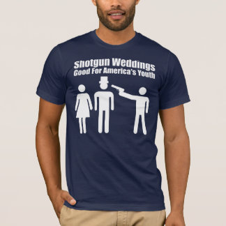 Shotgun Wedding, weiß T-Shirt