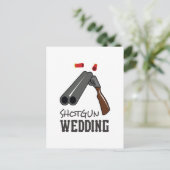 SHOTGUN WEDING POSTKARTE (Stehend Vorderseite)