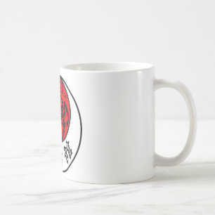 Shotokan aufgehende Sonne-japanische Kalligraphie Kaffeetasse