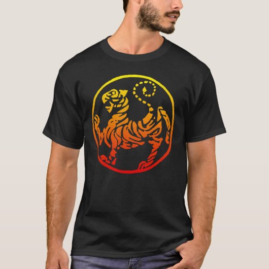 Shotokan-Aufstieg Sun Tiger T-Shirt (Vorderseite)
