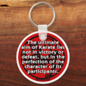 Shotokan - das Endziel Schlüsselanhänger (Vorderseite)