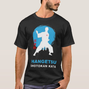 Shotokan Hangetsu Kata Stance - Karate Art T - Shi T-Shirt