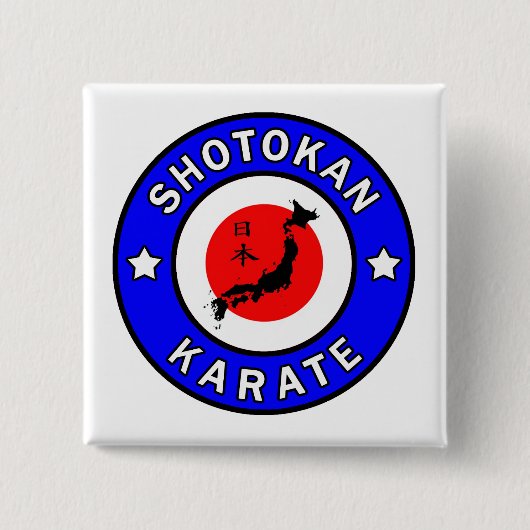 Shotokan Karate Button (Vorderseite)