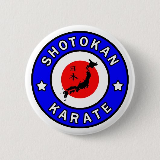 Shotokan Karate Button (Vorderseite)