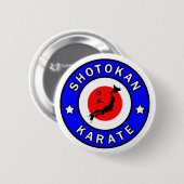 Shotokan Karate Button (Vorne & Hinten)