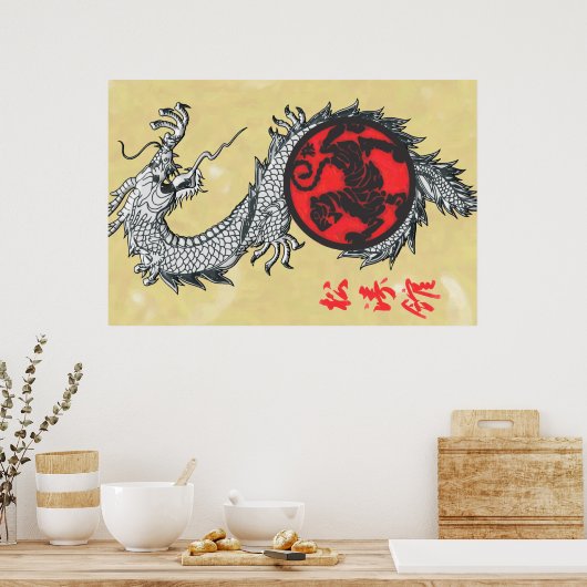 Shotokan Karate-do Poster (Küche)