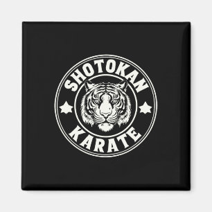 Shotokan Karate Fighter Martial Arts Tiger Funny K Magnet