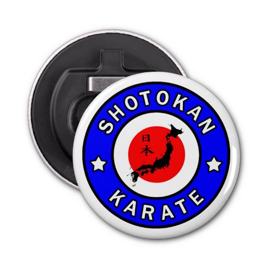 Shotokan Karate Flaschenöffner (Vorderseite)