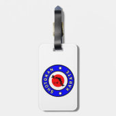 Shotokan Karate Gepäckanhänger (Rückseite vertikal)