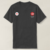 Shotokan Karate Japan Flag T-Shirt (Design vorne)