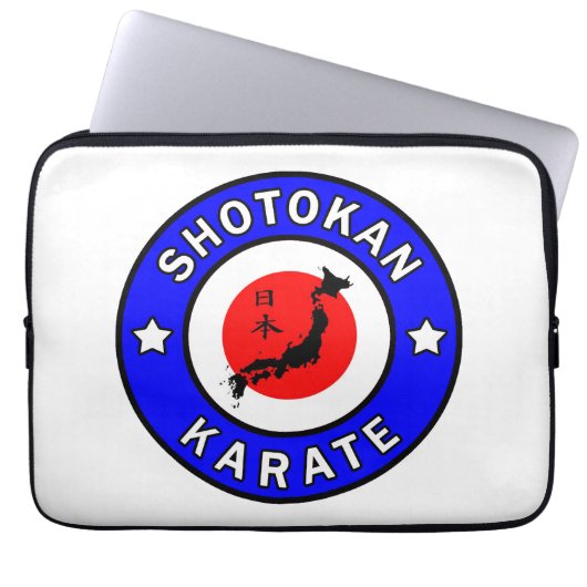 Shotokan Karate Notebook-Hülle Laptopschutzhülle (Vorderseite)