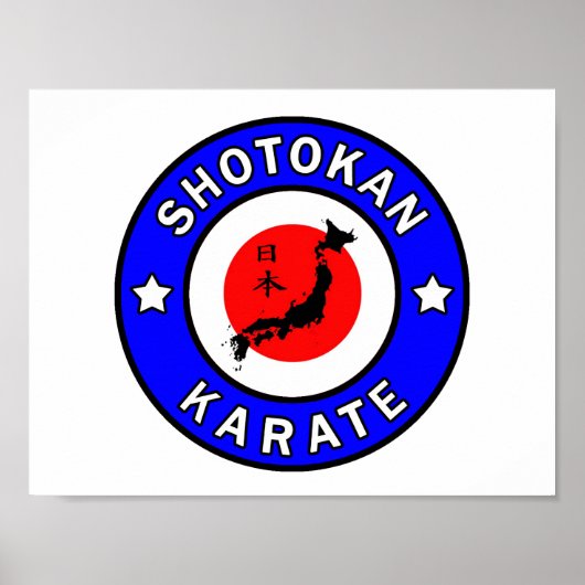 Shotokan Karate Poster (Vorne)