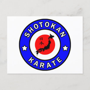 Shotokan Karate Postkarte