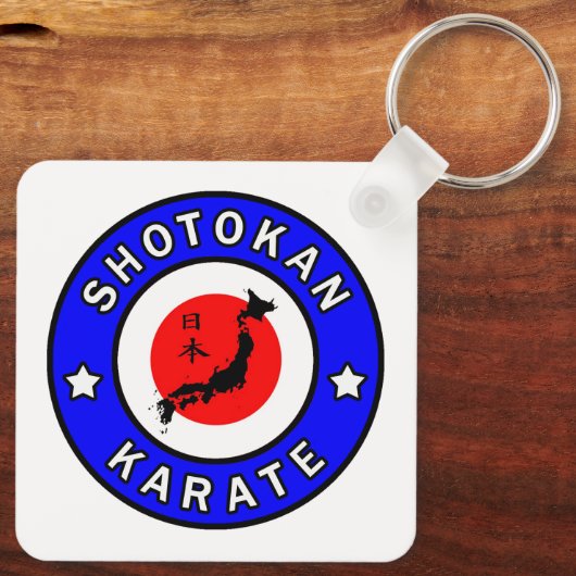 Shotokan Karate Schlüsselanhänger (Rückseite)