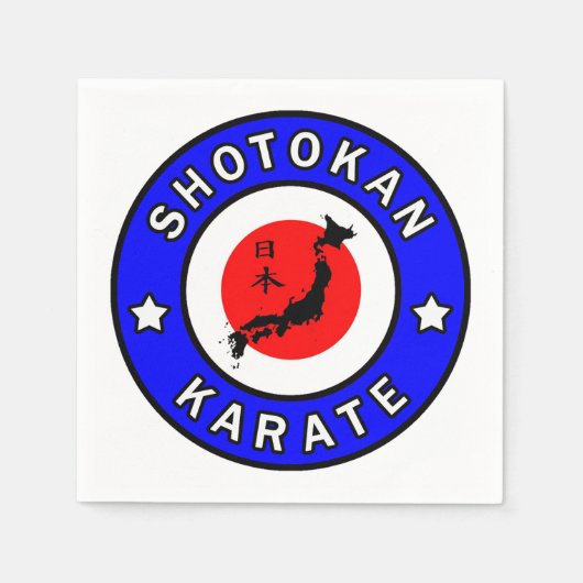 Shotokan Karate Serviette (Vorderseite)