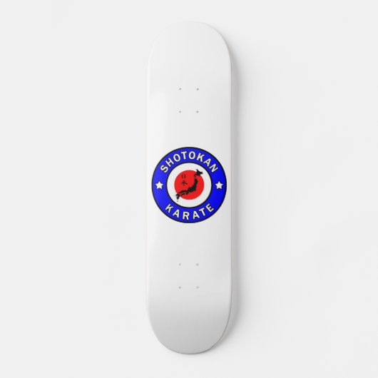 Shotokan Karate Skateboard (Vorderseite)