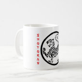 Shotokan Karate-Tasse Kaffeetasse (Vorderseite Links)