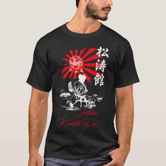 Shotokan Karate Tekki Stance Budo Fashion T - Shir T-Shirt (Vorderseite)