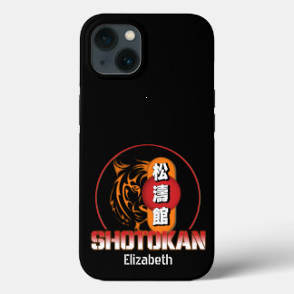 Shotokan Karate Tiger und japanisches Kanji Ihr Na Case-Mate iPhone Hülle