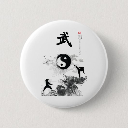 Shotokan Karate Uniform Karate Outfit Karate Calli Button (Vorderseite)