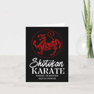 Shotokan Karate, wo Tradition Power trifft Karte