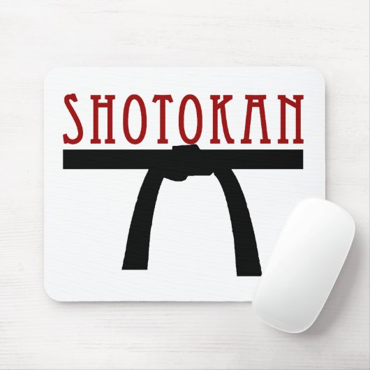 Shotokan Mausunterlage Mousepad (Mit Mouse)
