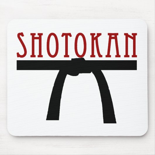 Shotokan Mausunterlage Mousepad (Vorne)