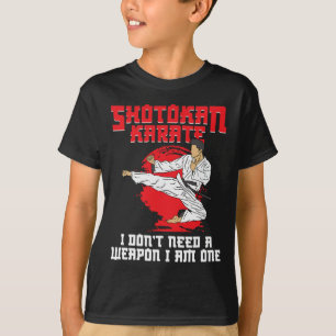 Shotokan Symbol Training Weapon Instructor Shotoka T-Shirt