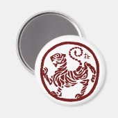 Shotokan Tiger Magnet (Vorderseite/Rückseite)