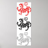 Shotokan Tiger Poster (Vorne)