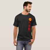 Shotokan wird Karate des T-shirt black (Vorne ganz)