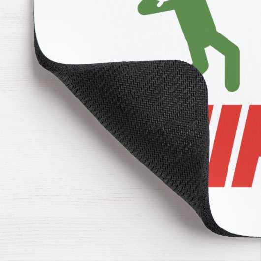 Shots Fred Funny Shot Put Track und Field Mousepad (Ecke)