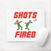 Shots Fred Funny Shot Put Track und Field Mousepad (Mit Mouse)