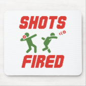 Shots Fred Funny Shot Put Track und Field Mousepad (Vorne)