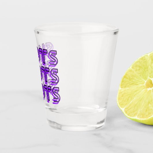 Shots Shots Shots Lila Schnapsglas (Rechts)