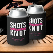 Shots vor dem Knoten Schwarz-Junggeselinnen-Abschi Dosenkühler