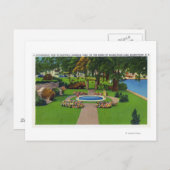 Shotwell Memorial Park Szene am Seeufer Postkarte (Vorne/Hinten)