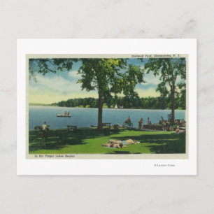 Shotwell Park an einem sonnigen Tag Postkarte