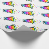 Shotz! Regenbogen-Schnapsglas PACKPAPIER (Ecke)