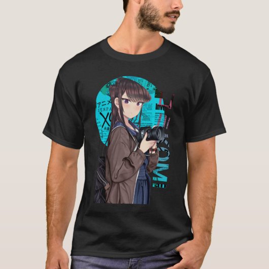 Shouko komi komi kann nicht kommunizieren ANIME ME T-Shirt (Vorderseite)