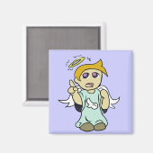 Shoulder Angel Magnet (Vorderseite/Rückseite)