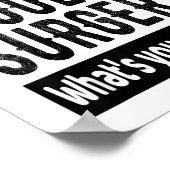 Shoulder Surgery Recovery Quote Funny Get Well Soo Poster (Ecke)