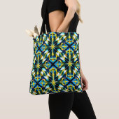 Shoulder Tote with Geometric Pattern Tasche (Von Nahem)